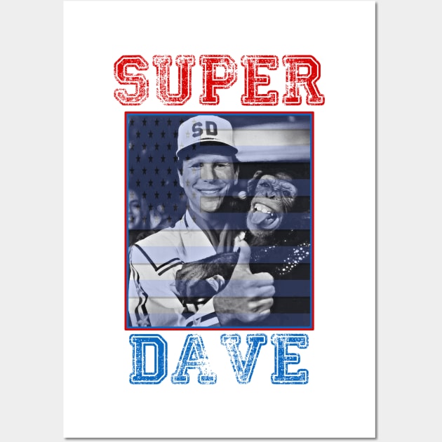 Super Dave Wall Art by Spilled Ink